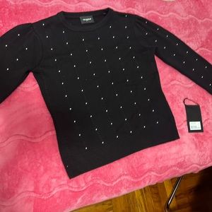 The Kooples Wool Sweater with Studs
